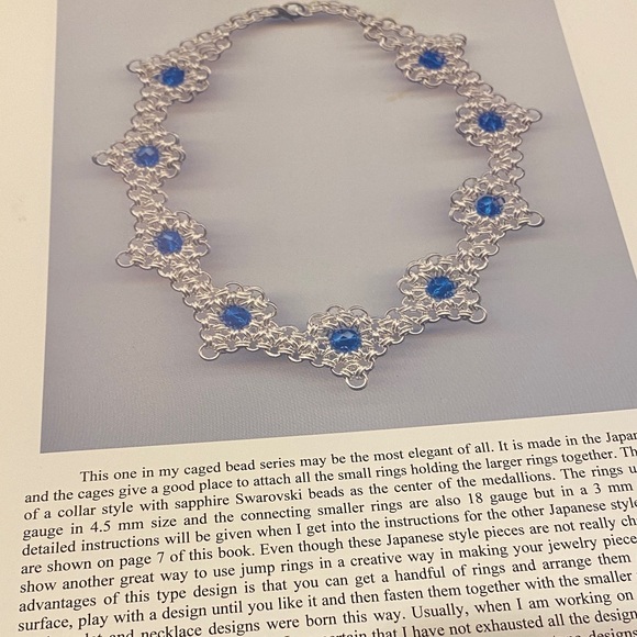 Elegant Wirecraft Jewelry how to craft book by Esther Lee vintage - Picture 7 of 16